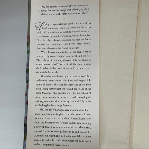 The Secret Life of Bees: A Novel by Sue Monk Kidd | Mystery | Hardcover Book - Picture 3 of 10